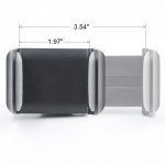 Wholesale Universal Air Vent Drink Bottle Cradle Car Mount Holder (Black Gray)